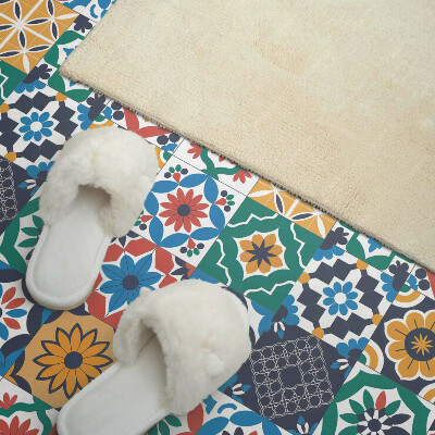 Vinyl wandbekleding Mozaïekarrangement in artistieke stijl