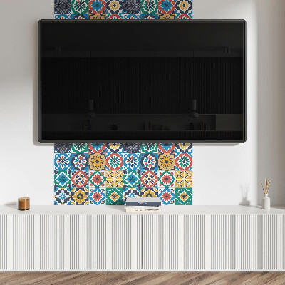 Vinyl wandbekleding Mozaïekarrangement in artistieke stijl