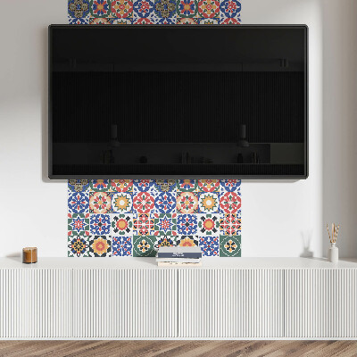 Wandbekleding vinyl Mozaïekopstelling in rijen