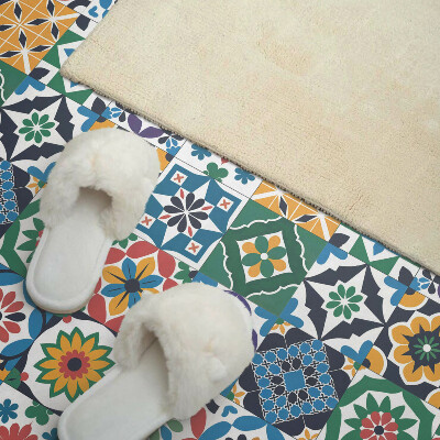 Pvc wandpaneel Stijlvolle geruite mozaïeken