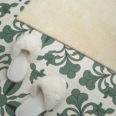 Pvc wandpaneel Aantrekkelijk botanisch patroon