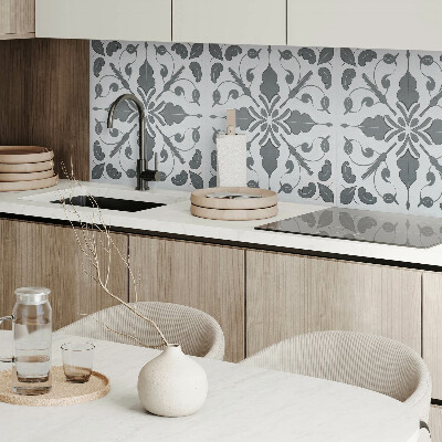 Wandbekleding vinyl Harmonie van plantvormen