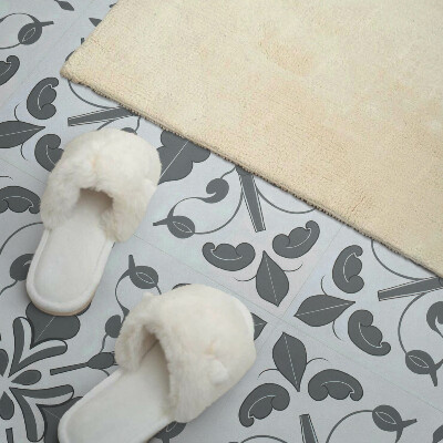 Wandbekleding vinyl Harmonie van plantvormen