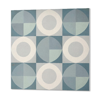 Pvc wandpaneel Geometrisch patroon met cirkels