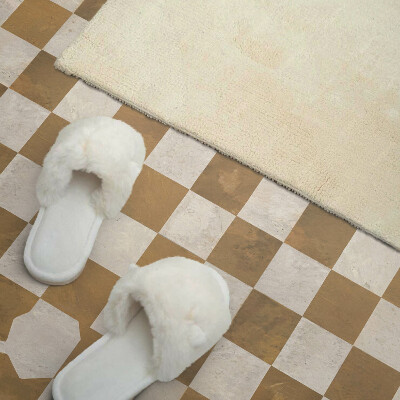 Vinyl wandbekleding Abstract dambordpatroon