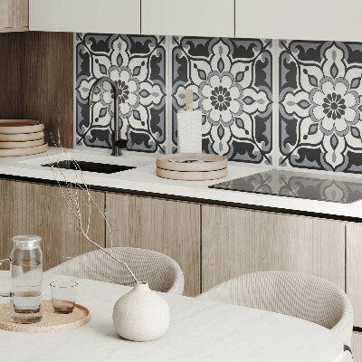 Pvc wandpaneel Ornamenten met een bloemenaccent