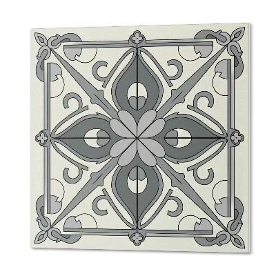 Vinyl wandbekleding Bloemmotief in perfecte balans