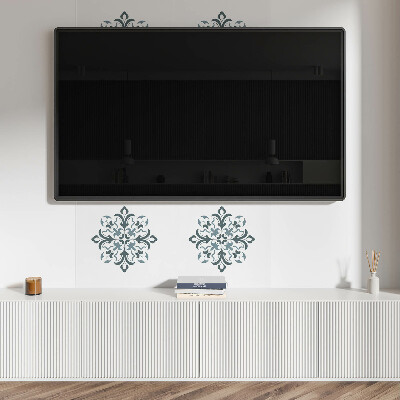 Pvc wandpaneel Harmonie van bloemvormen