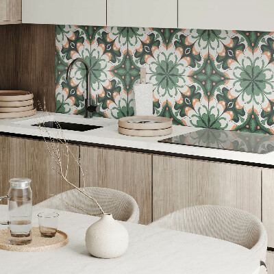 Wandbekleding vinyl Artistiek plantenpatroon