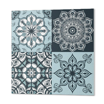 Pvc wandpaneel Mesh mandala's in patronen