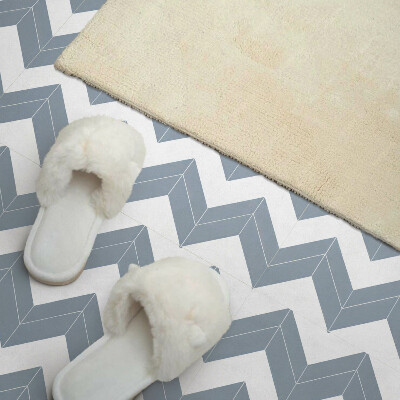 Wandbekleding vinyl Zigzag-stijllijnen