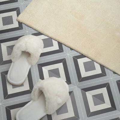 Vinyl wandbekleding Stijlvolle ruiten in geometrie