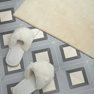 Wandbekleding vinyl Geometrie in pasteltinten