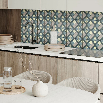 Pvc wandpaneel Geruit geometrisch motief