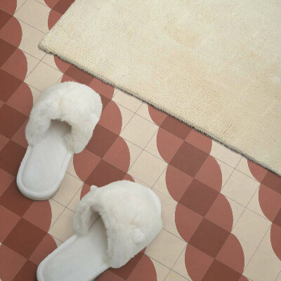 Pvc wandpaneel Stijlvol geometrisch golvend patroon