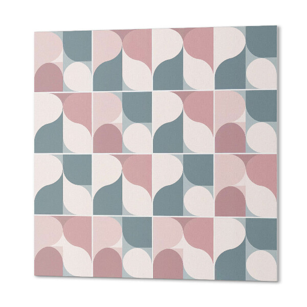 Vinyl wandbekleding Geometrische figuren in een abstracte stijl