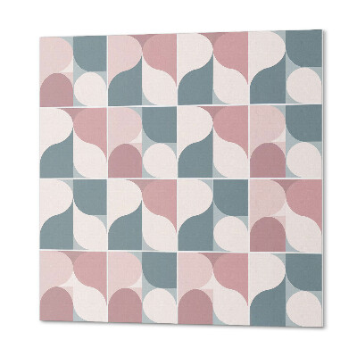 Vinyl wandbekleding Geometrische figuren in een abstracte stijl