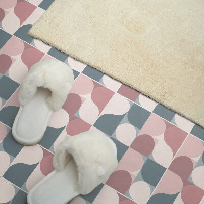 Vinyl wandbekleding Geometrische figuren in een abstracte stijl