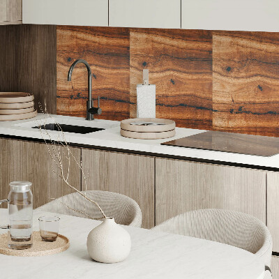 Wandbekleding vinyl Rustiek houten motief