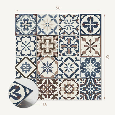 Pvc wandpaneel Stijlvolle tegelmotieven