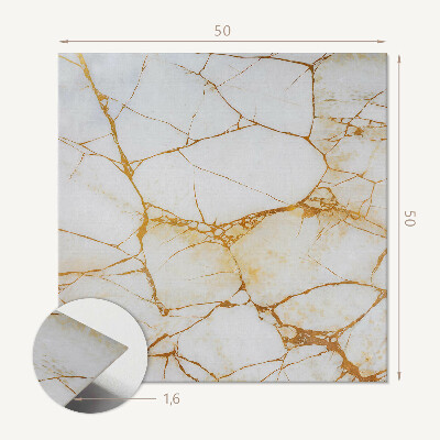 Vinyl wandbekleding Marmeren schoonheid in een elegante stijl