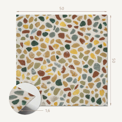 Pvc wandpaneel Steen mozaïekpatroon