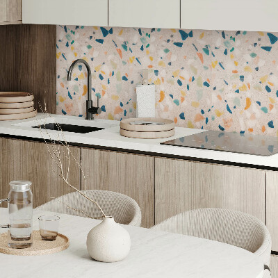 Pvc wandpaneel Mozaïek met intense kleuren