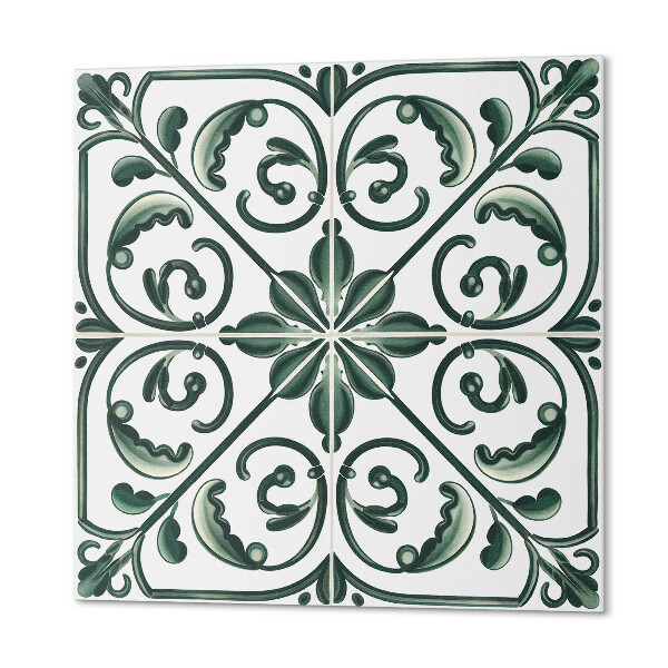 Pvc wandpaneel Decoratieve planten met ingewikkelde ornamenten