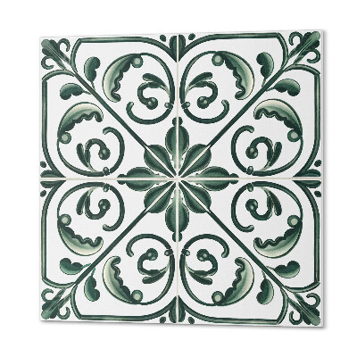 Pvc wandpaneel Decoratieve planten met ingewikkelde ornamenten