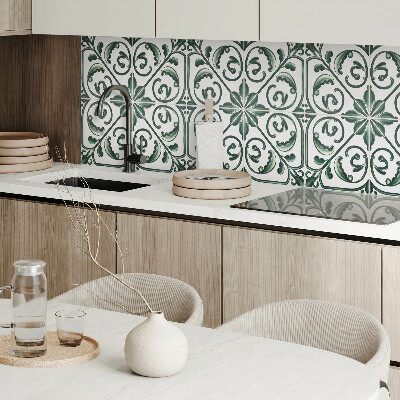 Pvc wandpaneel Decoratieve planten met ingewikkelde ornamenten