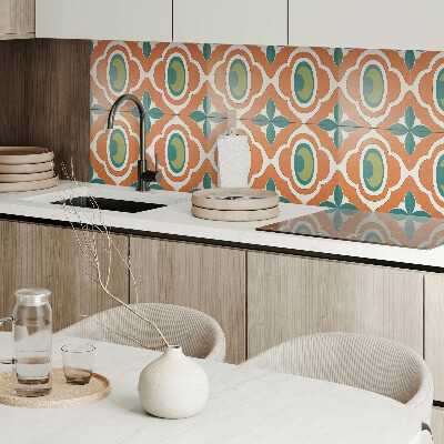 Pvc wandpaneel Mozaïek met plantenelementen