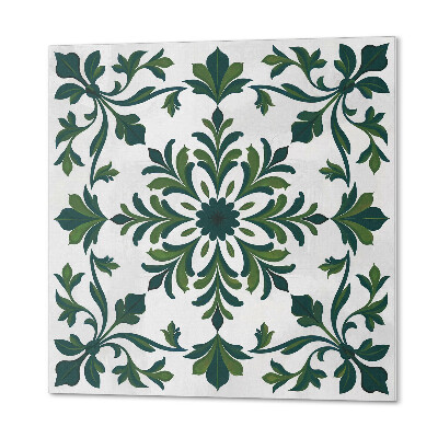 Pvc wandpaneel Decoratief plantenpatroon met ornamenten