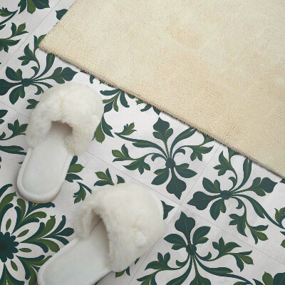 Pvc wandpaneel Decoratief plantenpatroon met ornamenten