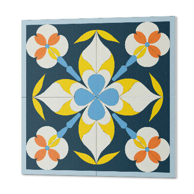 Vinyl wandbekleding Bloemenpatroon