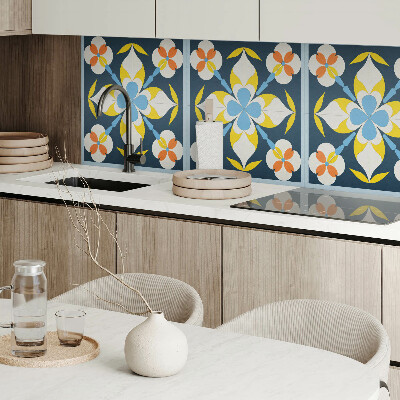 Vinyl wandbekleding Bloemenpatroon