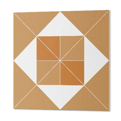 Wandbekleding vinyl Geometrisch patroon in verschillende kleuren