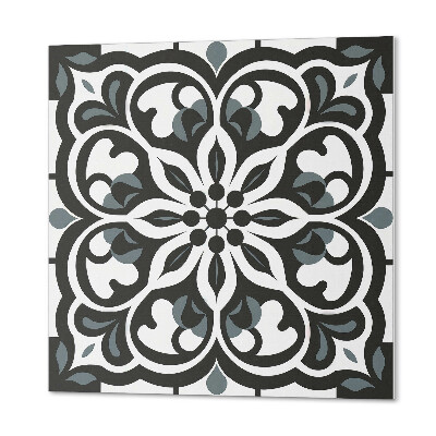 Pvc wandpaneel Bloemen met delicate versieringen