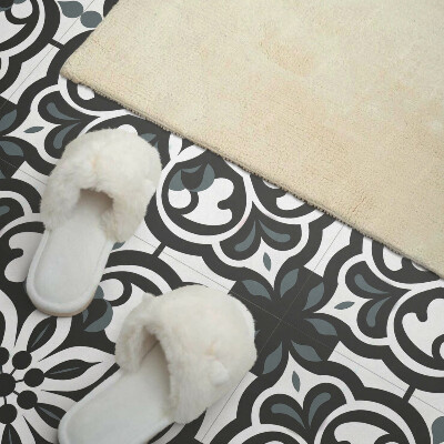 Pvc wandpaneel Bloemen met delicate versieringen