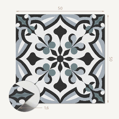 Wandbekleding vinyl Modern bloemenpatroon