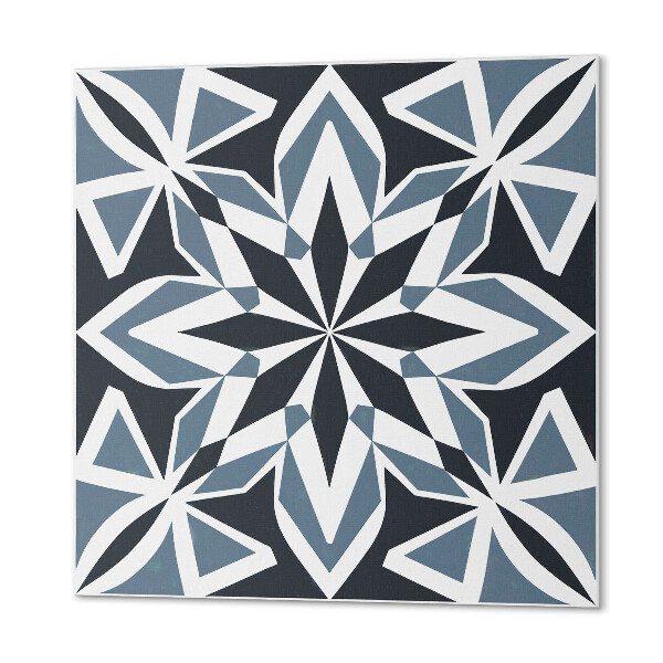 Vinyl wandbekleding Geometrisch patroon in balans