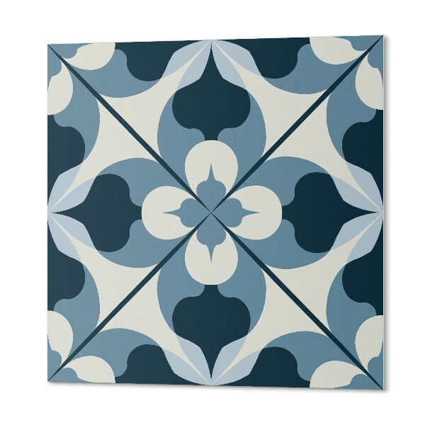 Wandbekleding vinyl Een modern motief van abstracte vormen