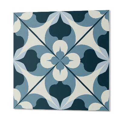 Wandbekleding vinyl Een modern motief van abstracte vormen