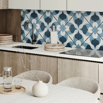 Wandbekleding vinyl Een modern motief van abstracte vormen