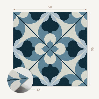 Wandbekleding vinyl Een modern motief van abstracte vormen