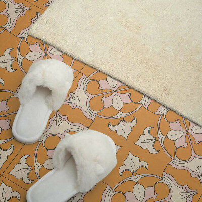 Wandbekleding vinyl Mozaïekstijl bloemen