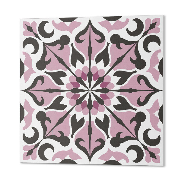 Wandbekleding vinyl Harmonie van planten in een symmetrisch patroon