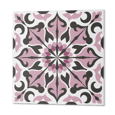 Wandbekleding vinyl Harmonie van planten in een symmetrisch patroon