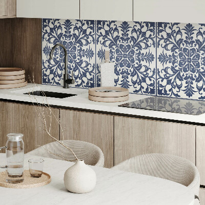 Pvc wandpaneel Bloemen vergezeld van bladeren