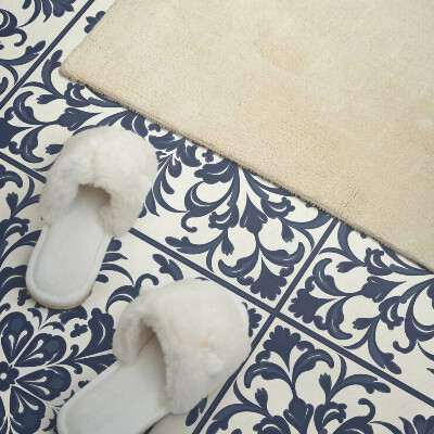 Pvc wandpaneel Bloemen vergezeld van bladeren