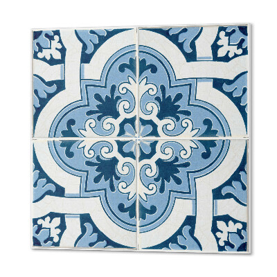 Vinyl wandbekleding Stijlvolle tegels met ingewikkelde ornamenten